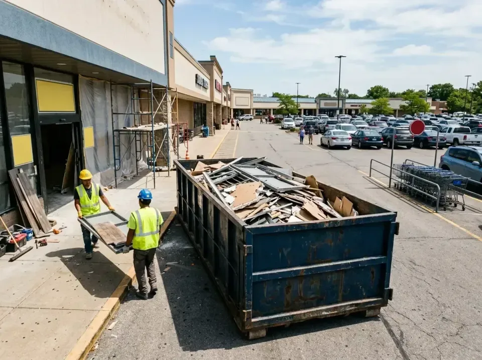 retail-store-renovation-debris-003 — frequently asked questions, Roll-off Dumpster Rentals in Dermott, AR